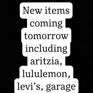 All your stores are coming to poshmark tomorrow!